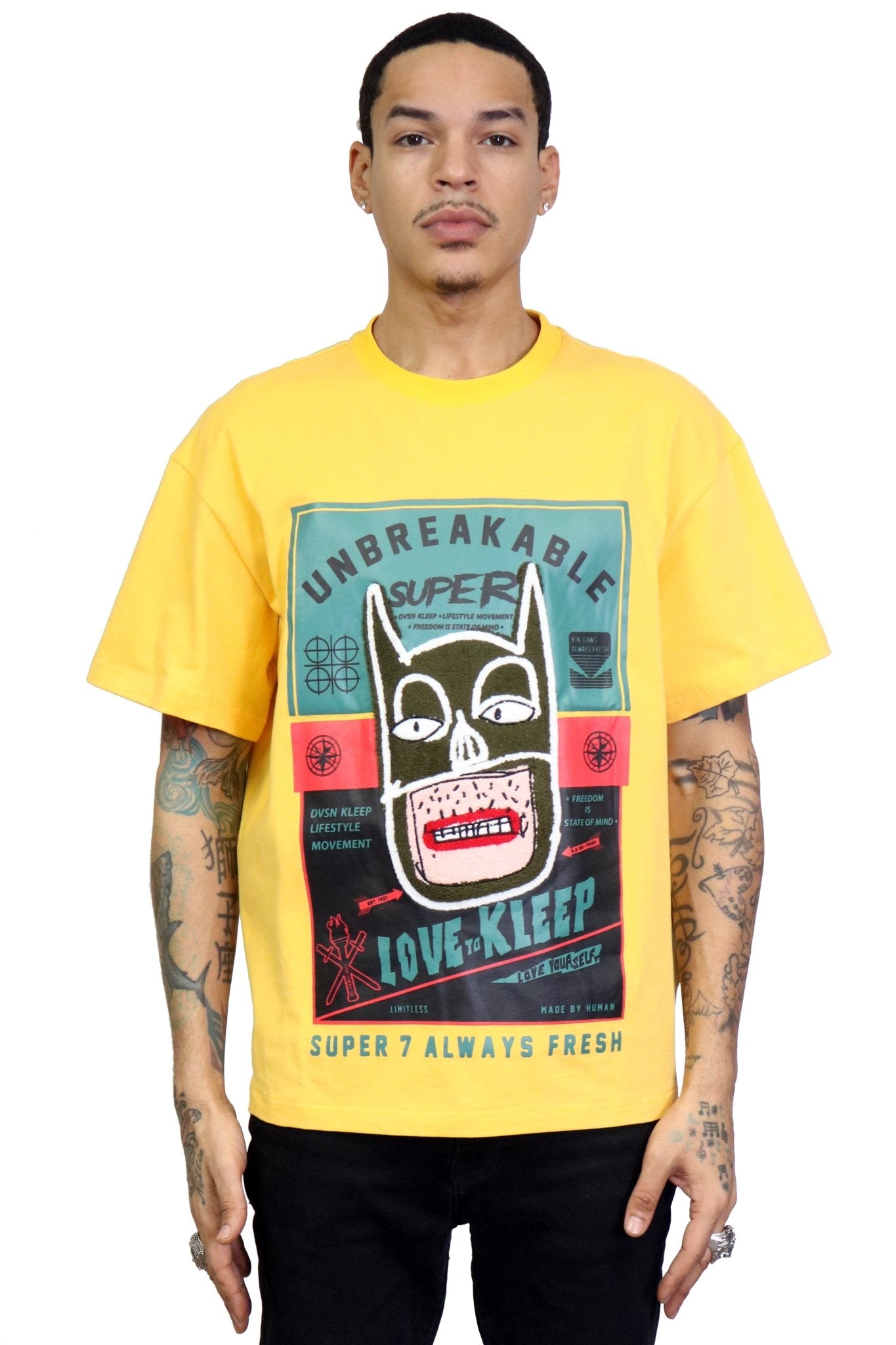 FREESIA Men's premium cotton short sleeve t shirt - Love to KleepMen's TeeKLEEPLove to Kleep