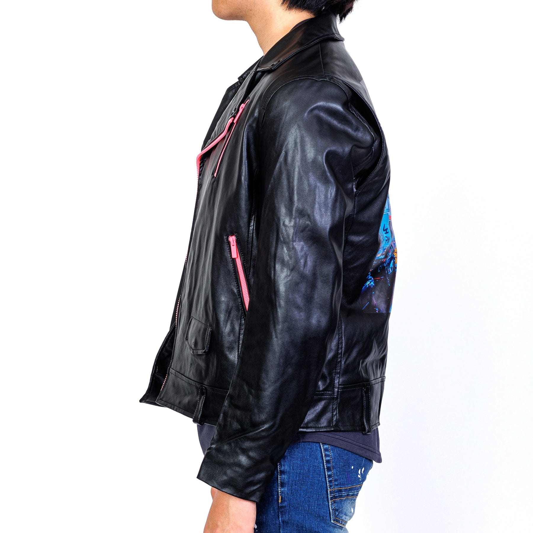 AMILLION BY KLEEP Coats & Jackets Amillion by KLEEP Joe Faux leather BikerJacket