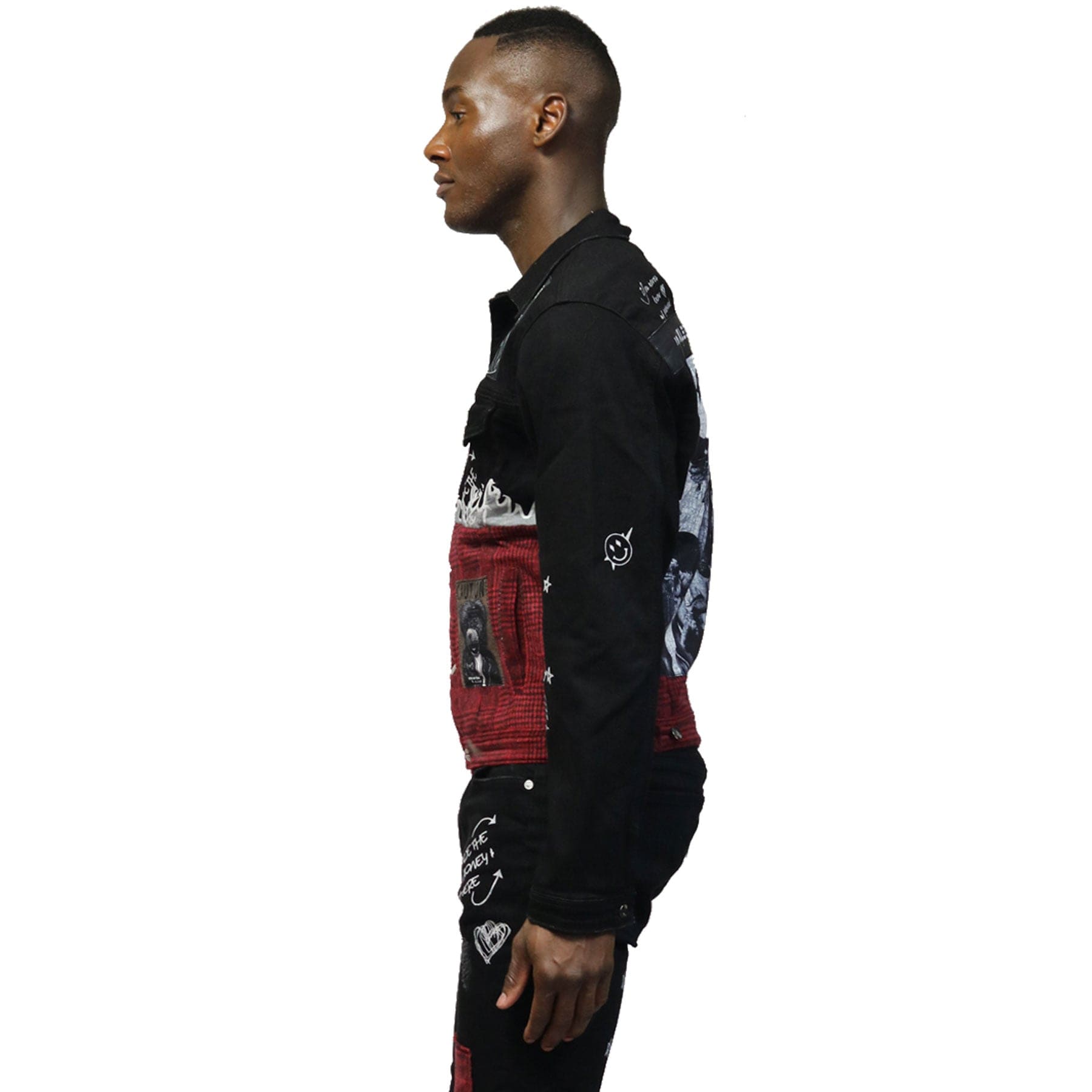 Brick Premium Washed Denim Jacket - Love to KleepMen's JacketKLEEPLove to Kleep