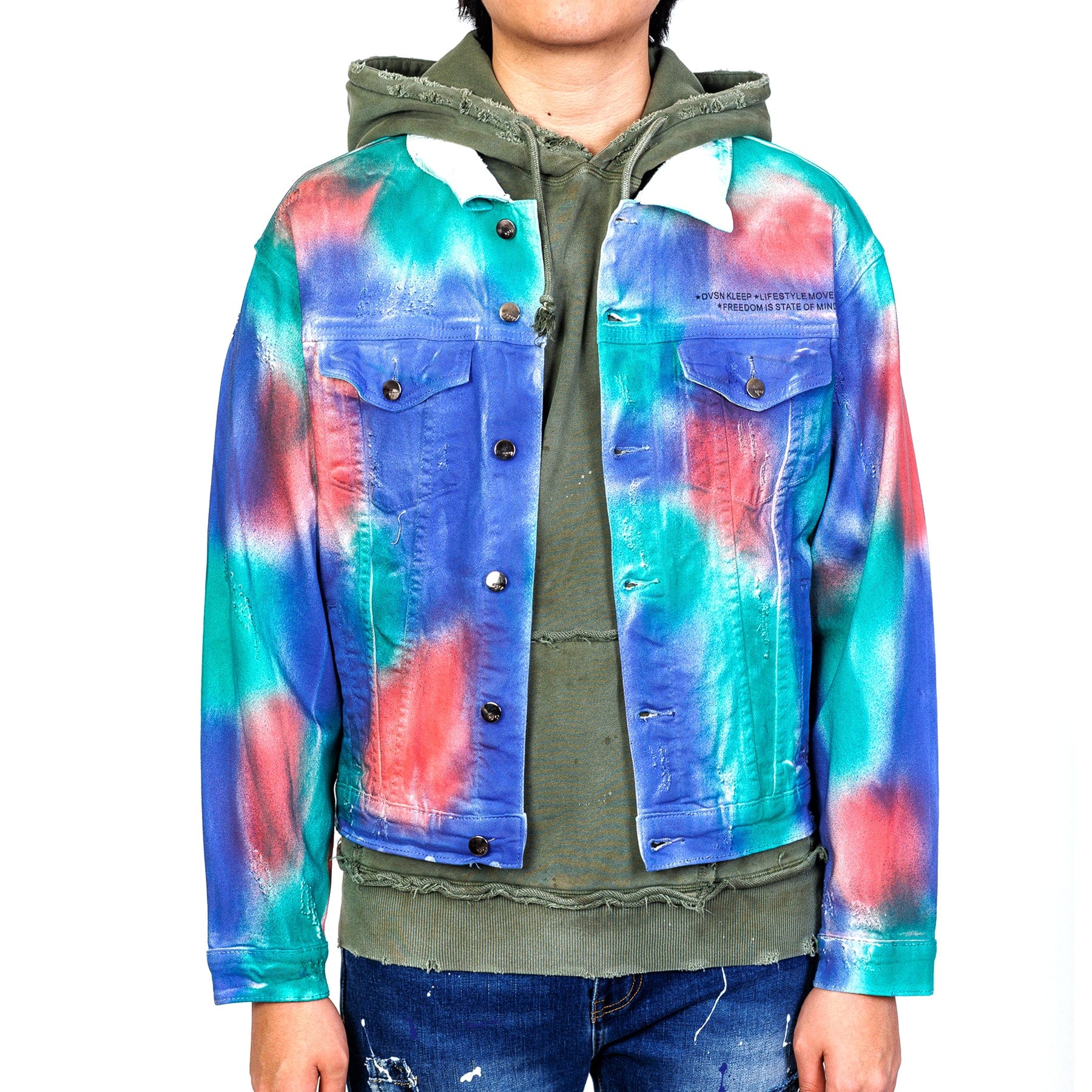 KLEEP Men's Jacket Capulet premium washed denim jacket