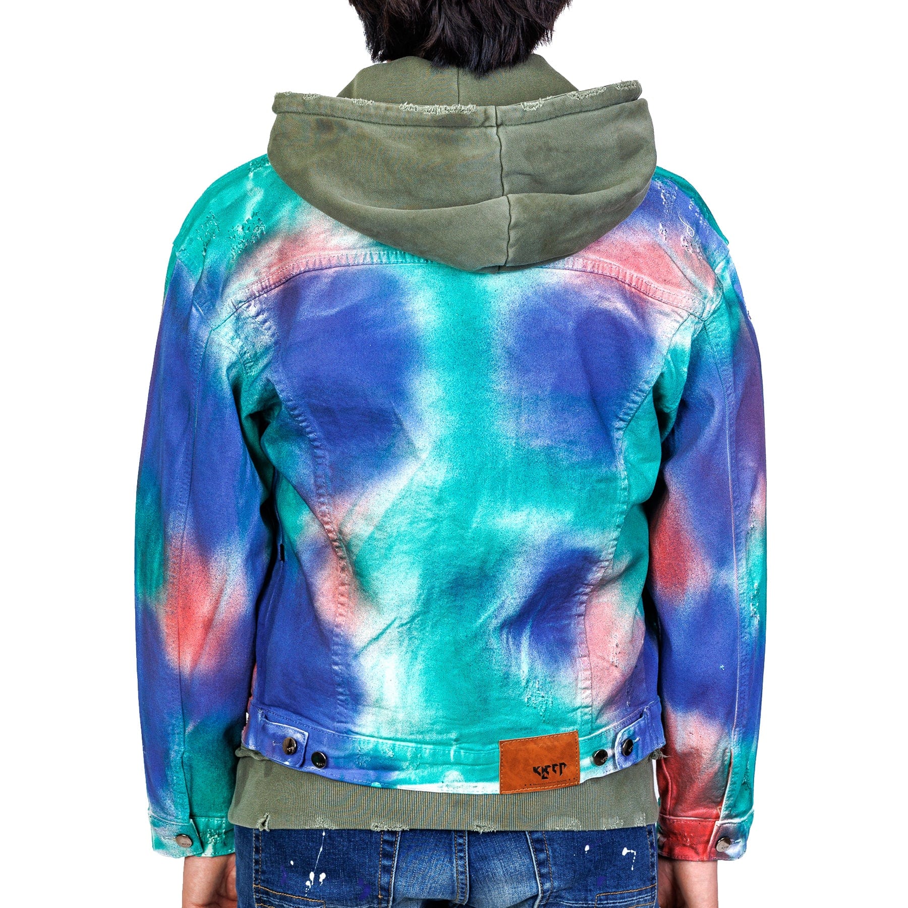 KLEEP Men's Jacket Capulet premium washed denim jacket