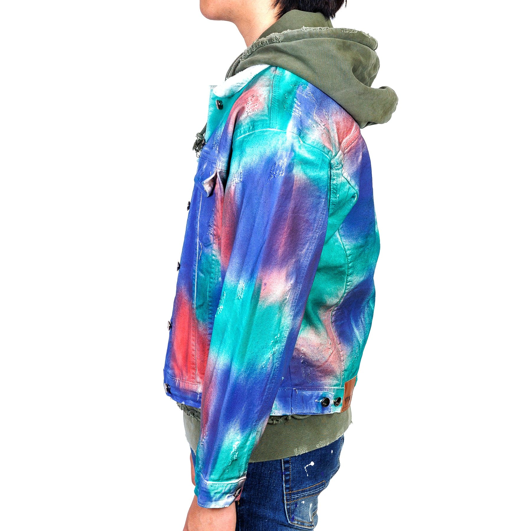 KLEEP Men's Jacket Capulet premium washed denim jacket