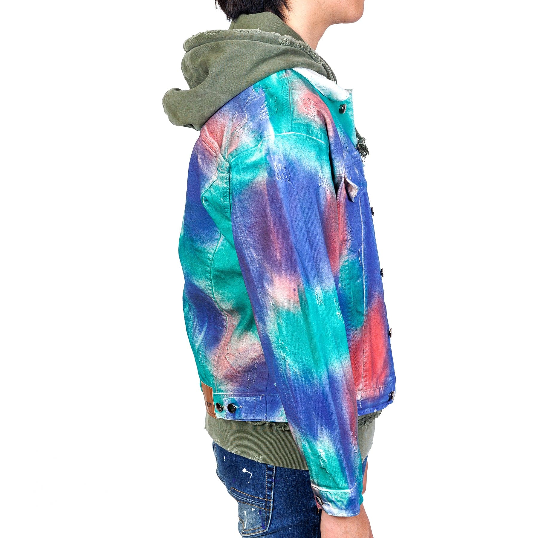 KLEEP Men's Jacket Capulet premium washed denim jacket