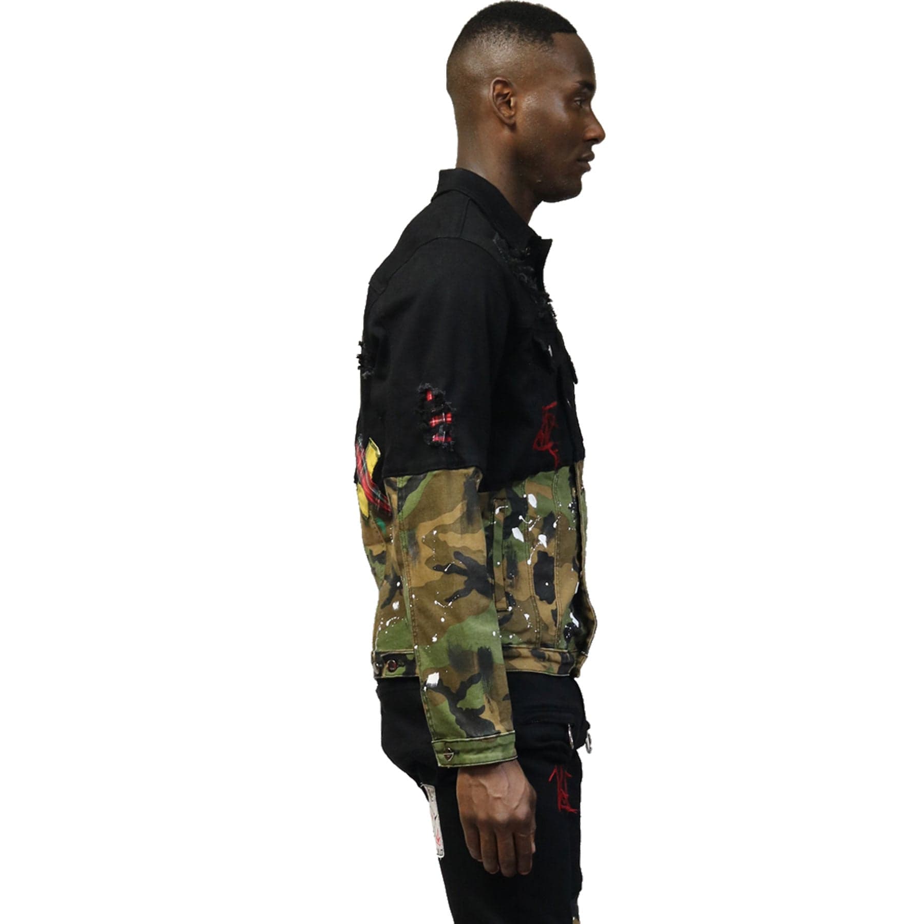 KLEEP Men's Jacket Fike Two Tone Twill Jacket