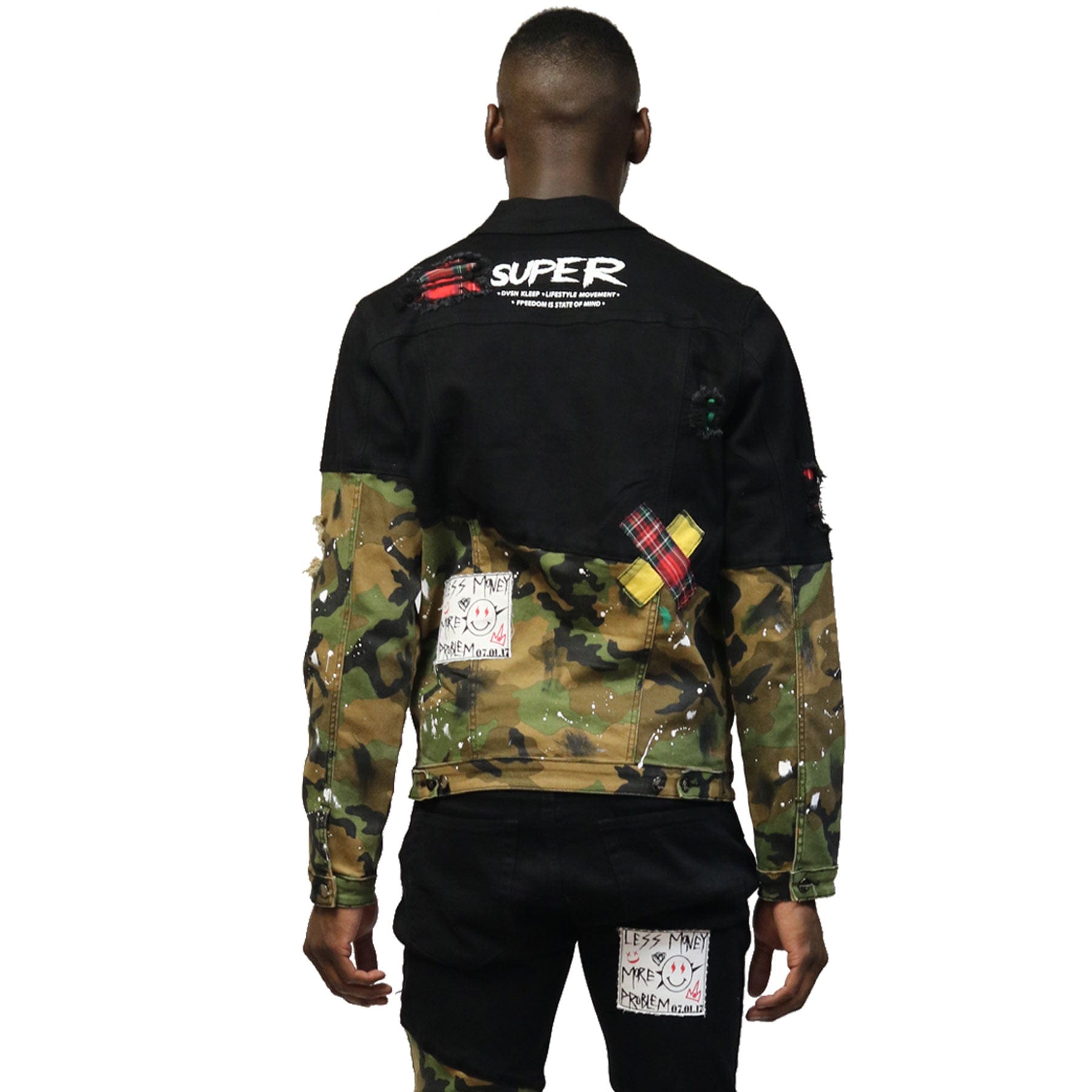 KLEEP Men's Jacket Fike Two Tone Twill Jacket