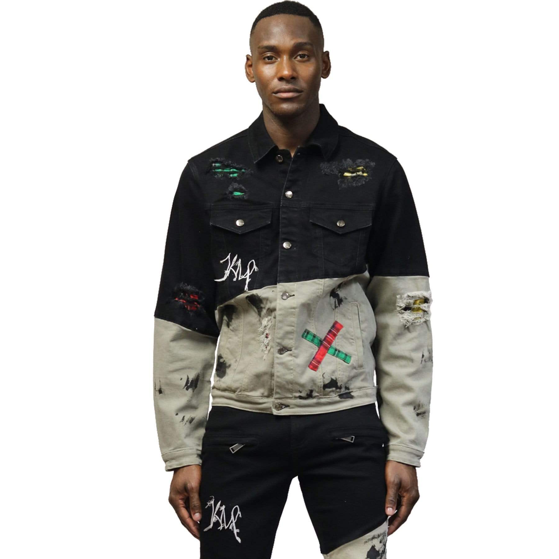 KLEEP Men's Jacket Flynn Two Tone Twill Jacket