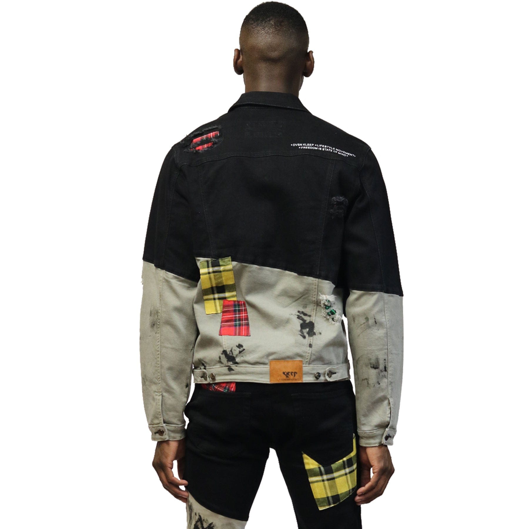 KLEEP Men's Jacket Flynn Two Tone Twill Jacket