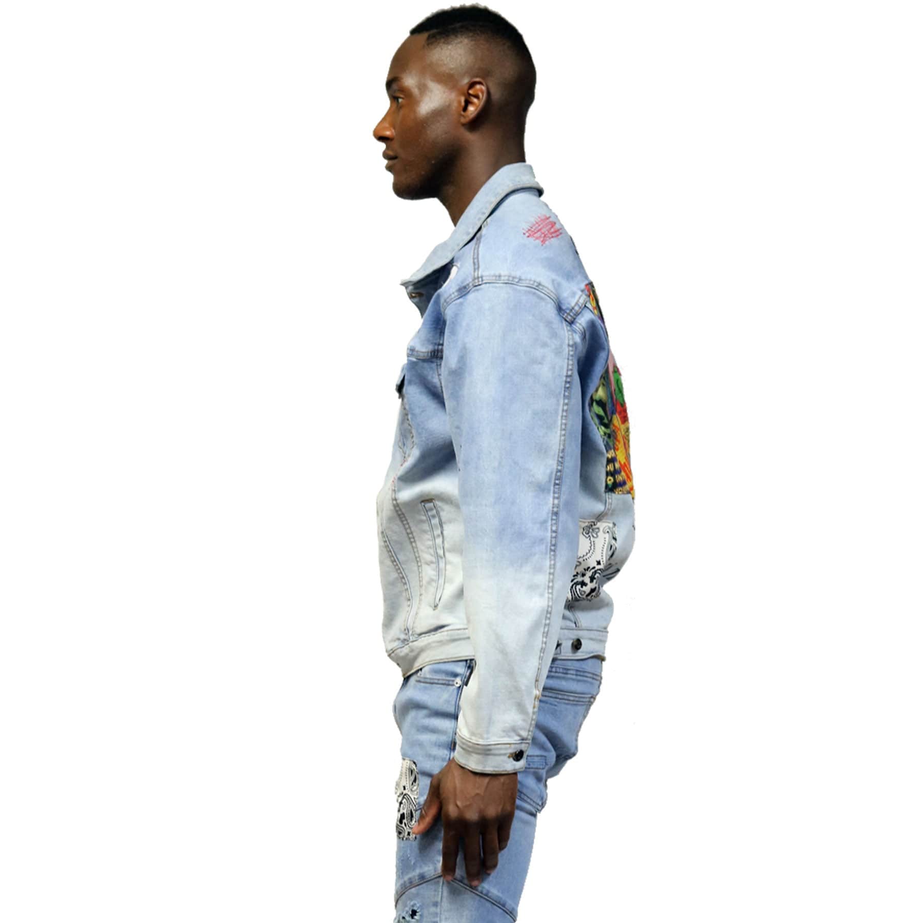 KLEEP Men's Jacket Tyrion Premium Washed Denim Jacket