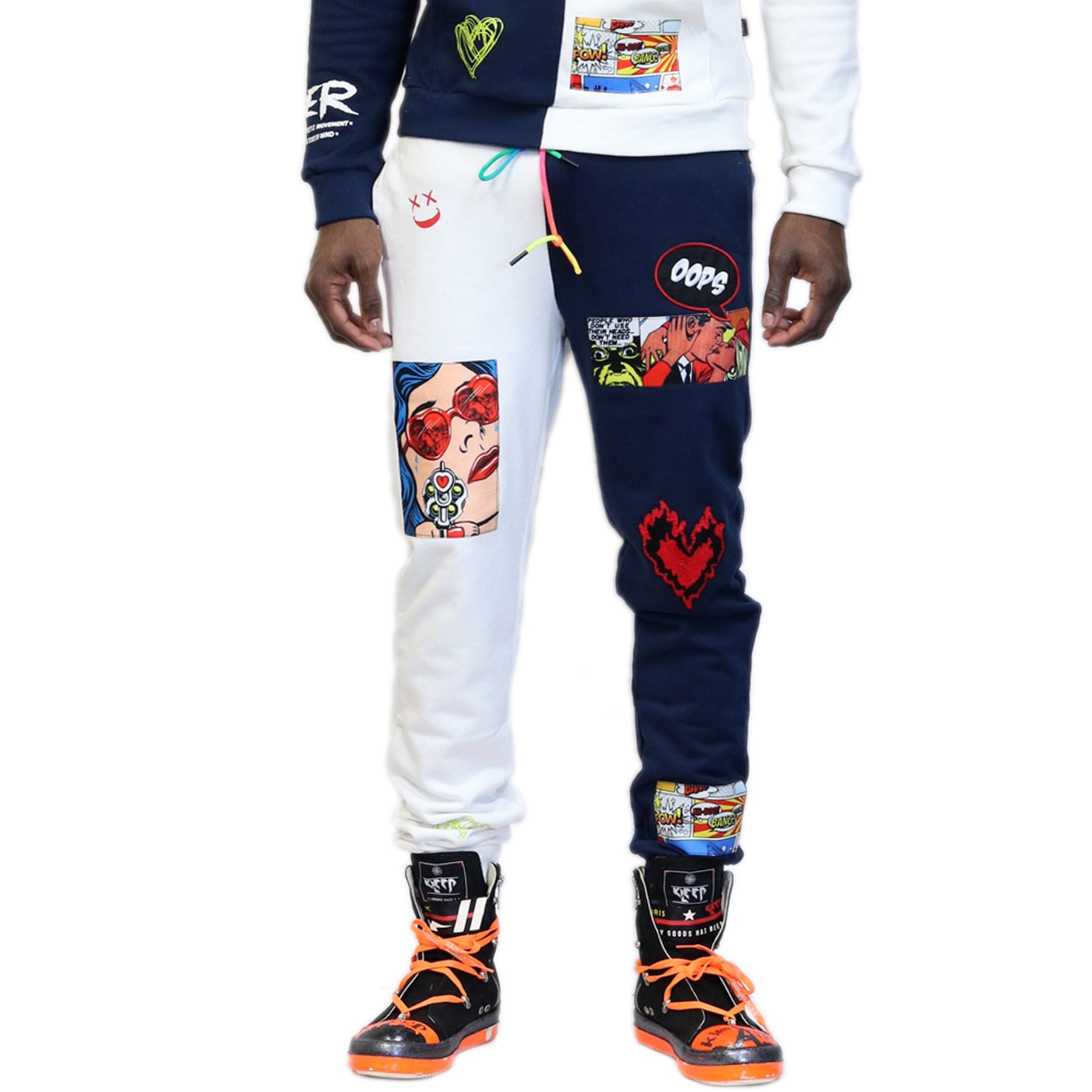 KLEEP Men's Knit Wear Pants Juno Split jogger long pants