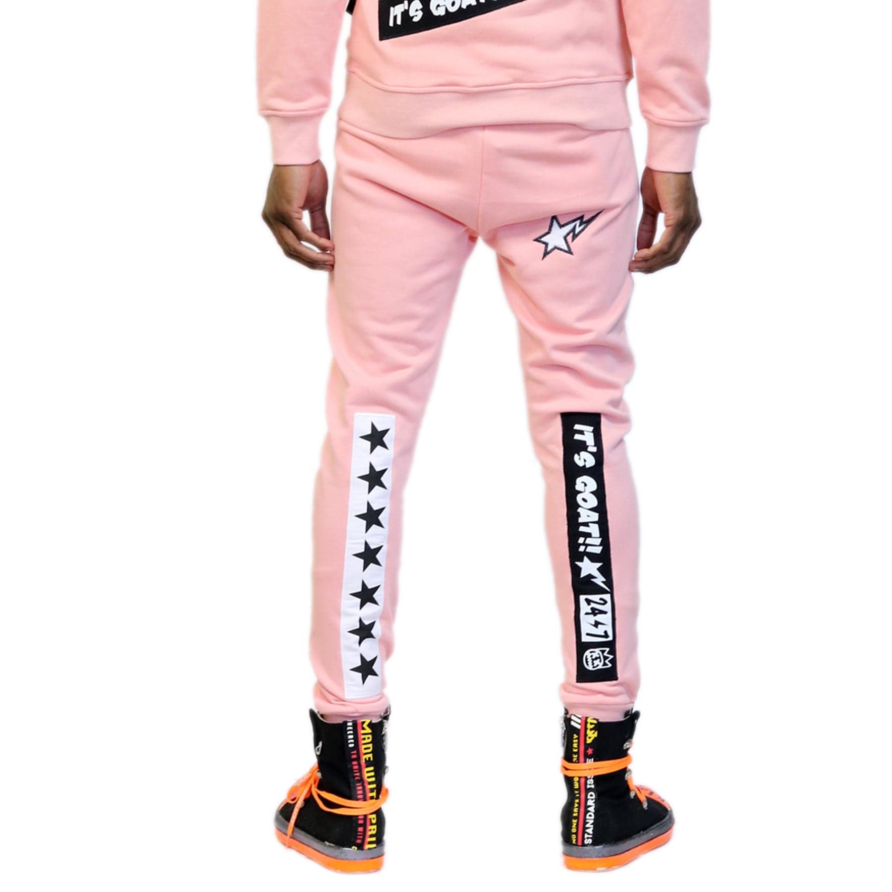 KLEEP Men's Knit Wear Pants ROSA Solid Jogger Pants