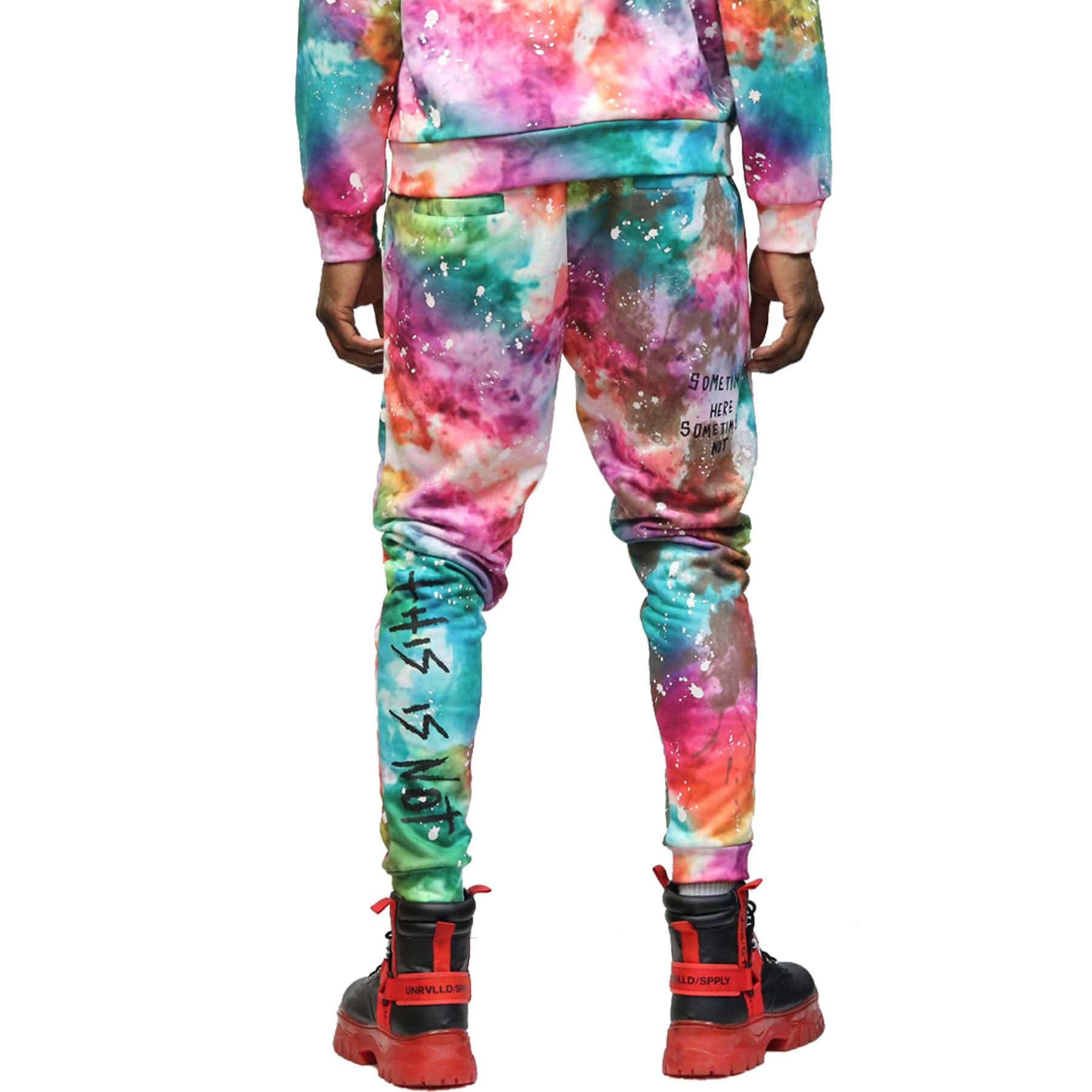 KLEEP Men's Knit Wear Pants SQUAD Tie die Jogger Pants