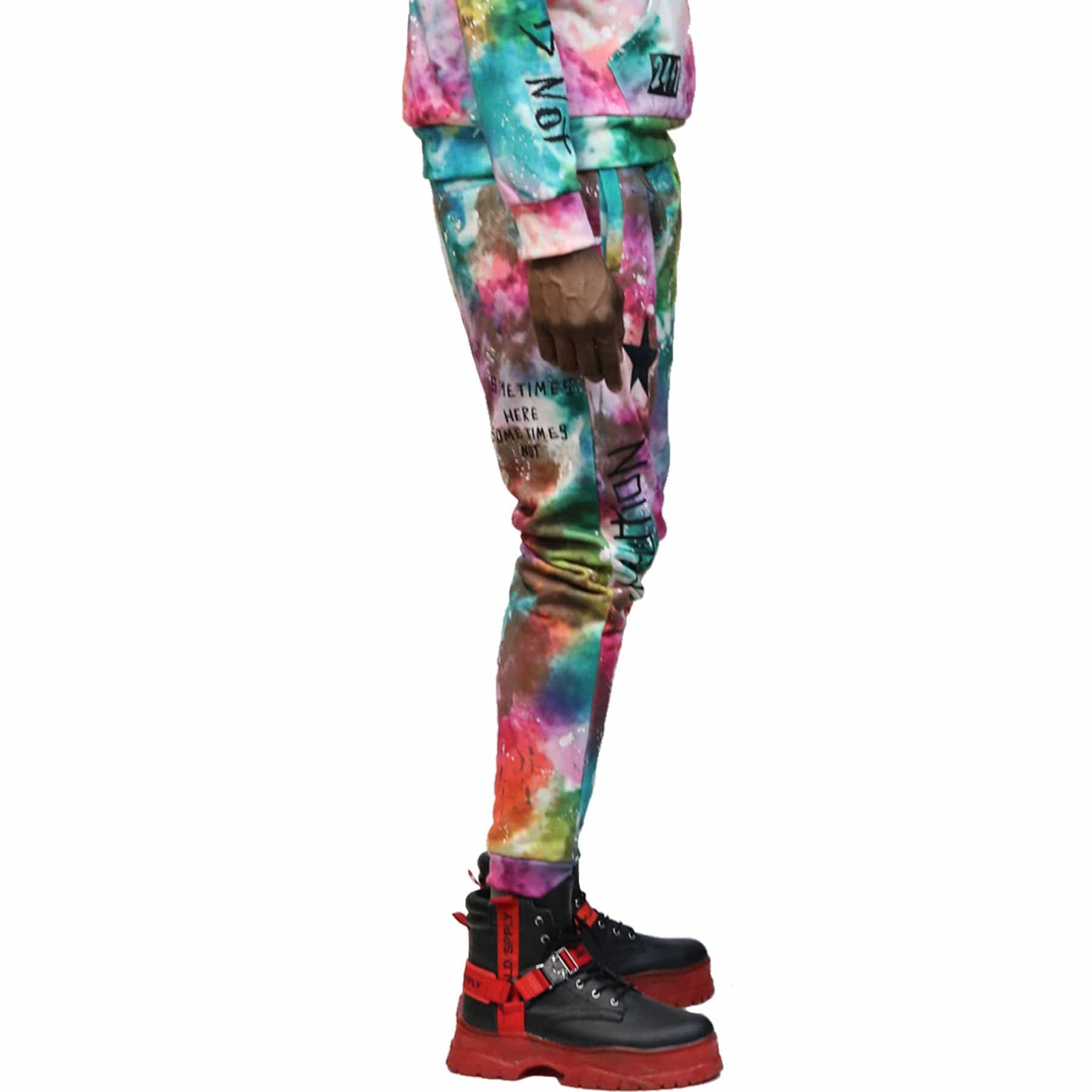 KLEEP Men's Knit Wear Pants SQUAD Tie die Jogger Pants