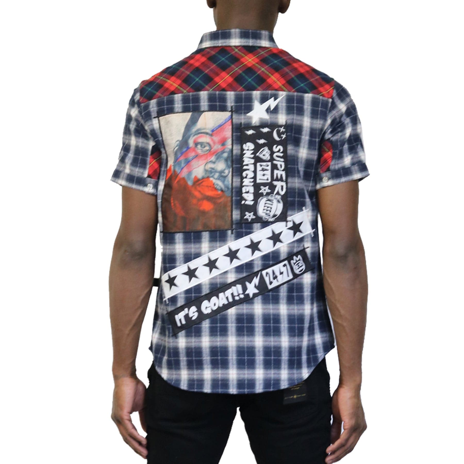 KLEEP Men's Shirt CAPUT Men's Premium Short Sleeve Button-down Shirt