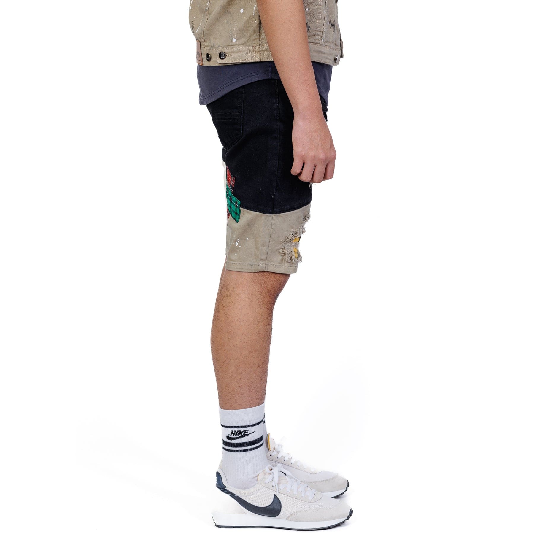 KLEEP Men's Short Pants Flynn Premium Washed Denim Short Pants