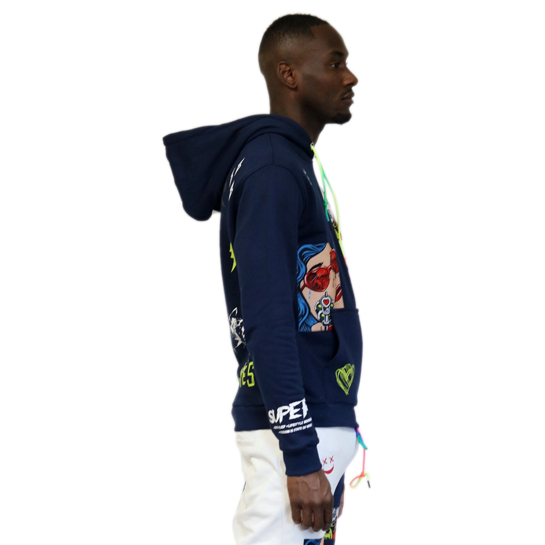 Juno Split Pullover Hoodie - Love to KleepMen's SweatshirtKLEEPLove to Kleep