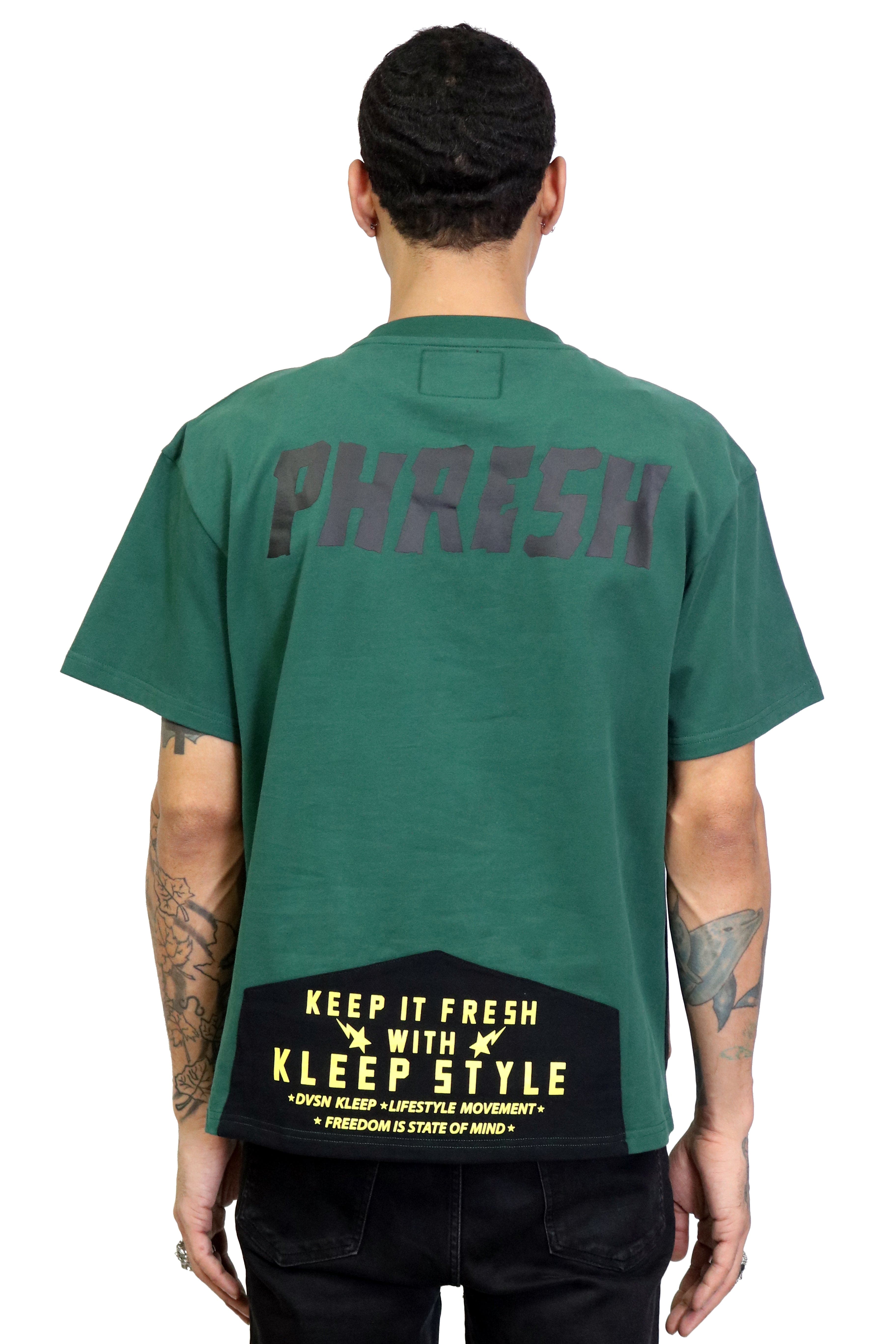 KLEEP Men's Tee DUFFEL Men's premium cotton short sleeve t shirt