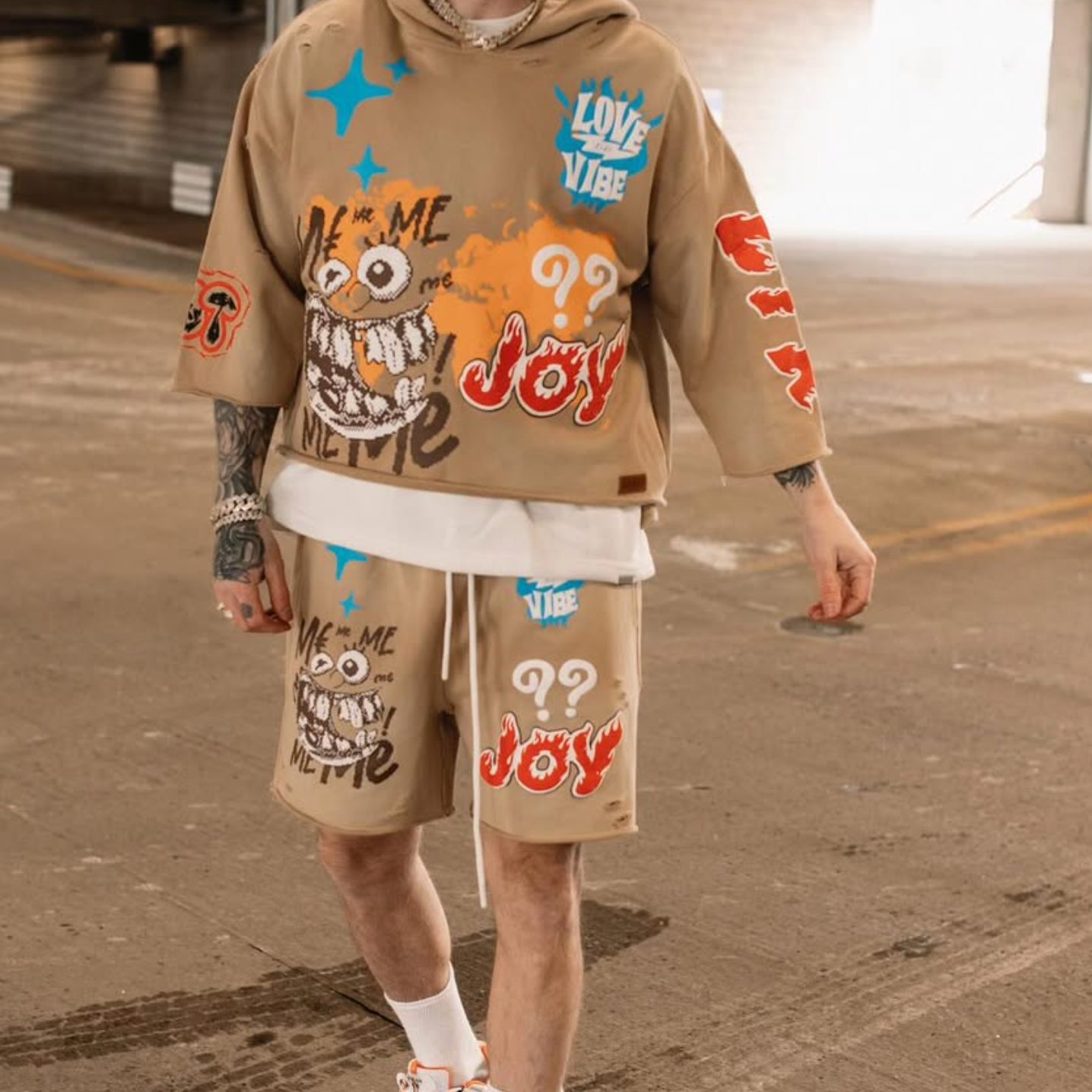 LOVE TO KLEEP CROP TOP SET WITH CHRISDODDBR
