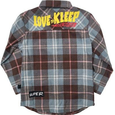 BANAN Kid's Premium Flannel Button Down Shirt - Love to KleepKid's Button Down ShirtKLEEPLove to Kleep