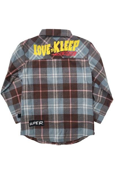 BANAN Kid's Premium Flannel Button Down Shirt - Love to KleepKid's Button Down ShirtKLEEPLove to Kleep