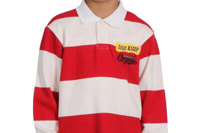 BERRY Kid's Long Sleeve Polo Shirt With Heavy Embroidery Works (PHRESH) - Love to KleepKid's Polo ShirtKLEEPLove to Kleep