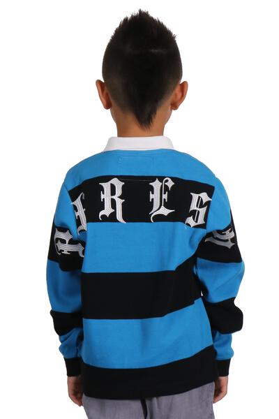 OCEAN Kid's Long Sleeve Polo Shirt With Heavy Embroidery Works (PHRESH) - Love to KleepKid's Polo ShirtKLEEPLove to Kleep