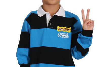 OCEAN Kid's Long Sleeve Polo Shirt With Heavy Embroidery Works (PHRESH) - Love to KleepKid's Polo ShirtKLEEPLove to Kleep