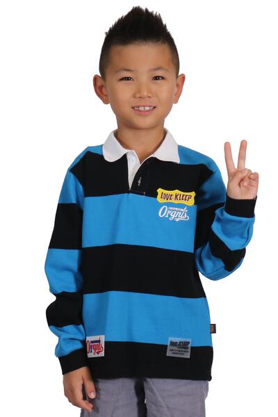 OCEAN Kid's Long Sleeve Polo Shirt With Heavy Embroidery Works (PHRESH) - Love to KleepKid's Polo ShirtKLEEPLove to Kleep