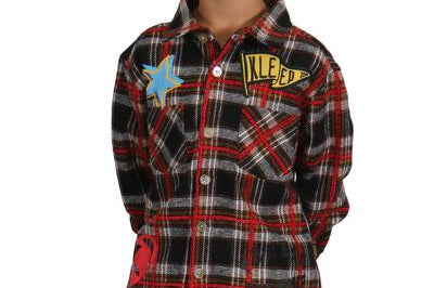 MALLARD Kid's Premium Mid - weight Flannel Shirt With Heavy Embroidery Works, Patch Work & Print Effects - Love to KleepKid's Button Down ShirtKLEEPLove to Kleep