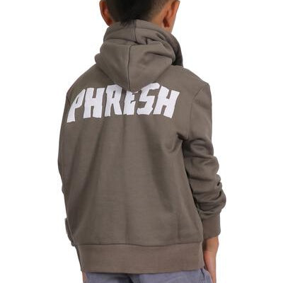 Ash Grey Kid's Premium French Terry Fleece Hoodie - Love to KleepKid's Knit HoodieKLEEPLove to Kleep