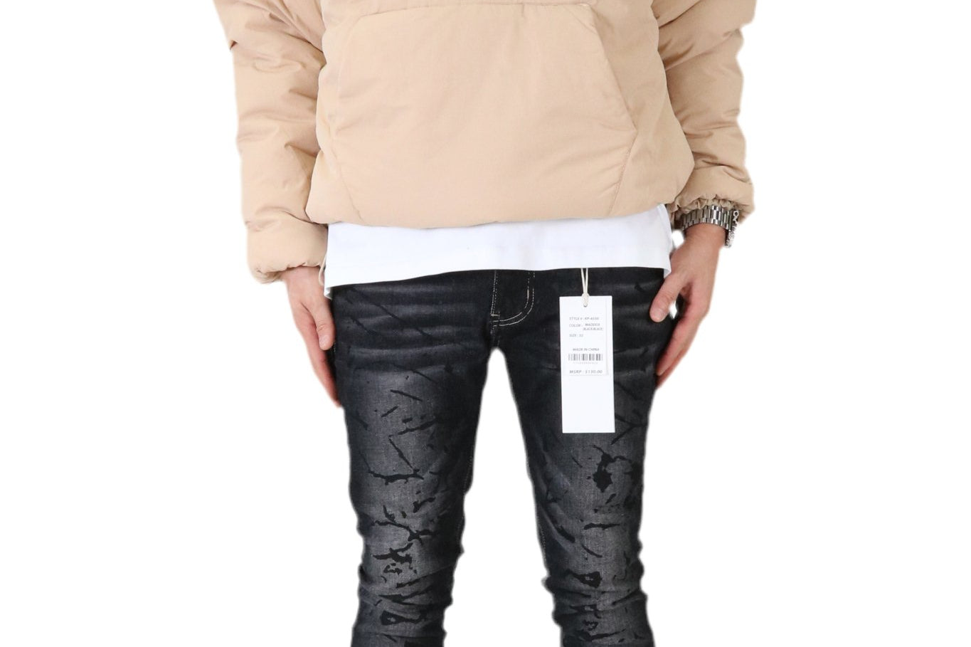 SANDS Padded Crop Style Nylon Pullover Jacket - Love to KleepMen's JacketKLEEPLove to Kleep