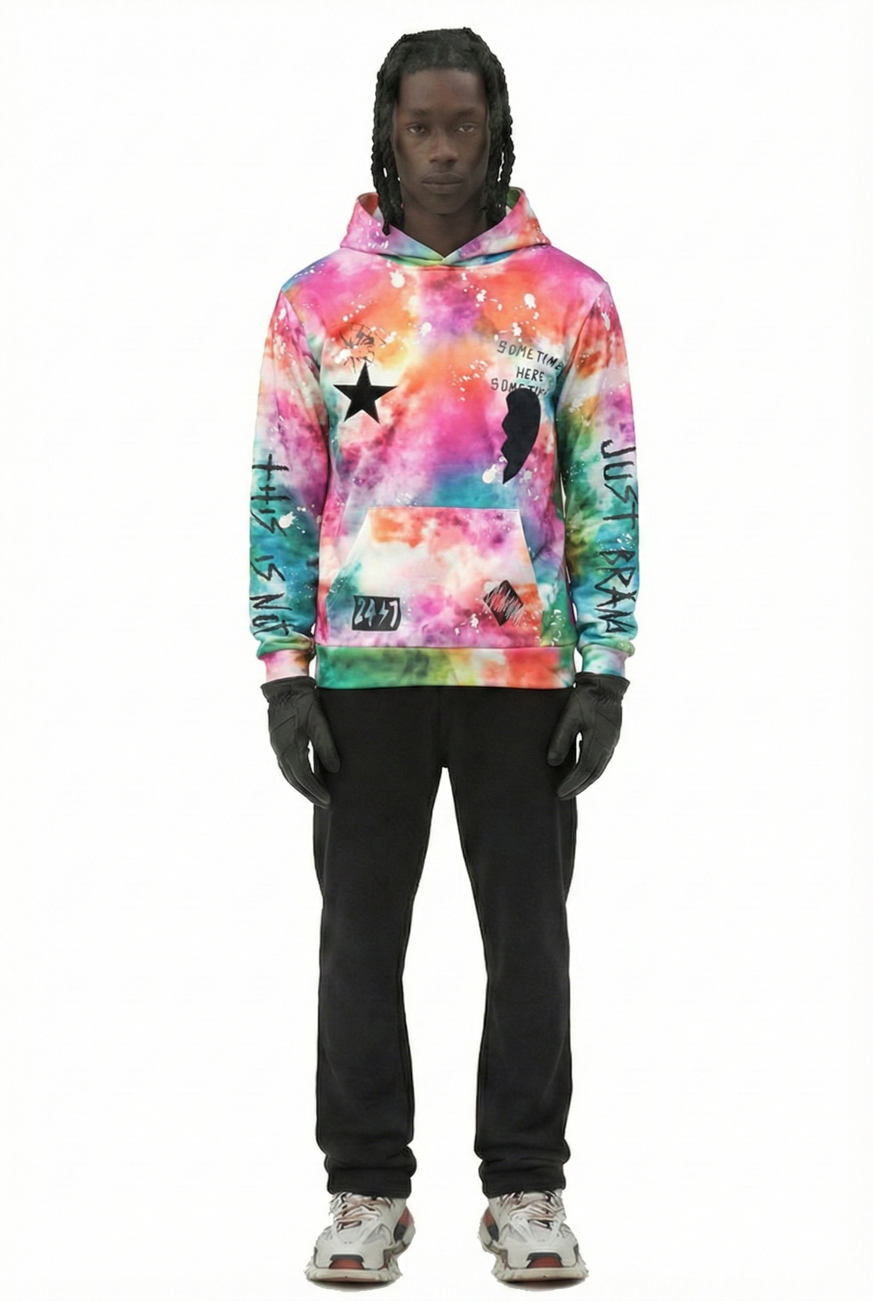 Squad Tie die Pullover Hoodie – Love to Kleep