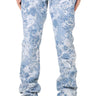 FLEX Men's premium jacquard flare stacked fit denim pants - Love to KleepMen's PantsKLEEPLove to Kleep