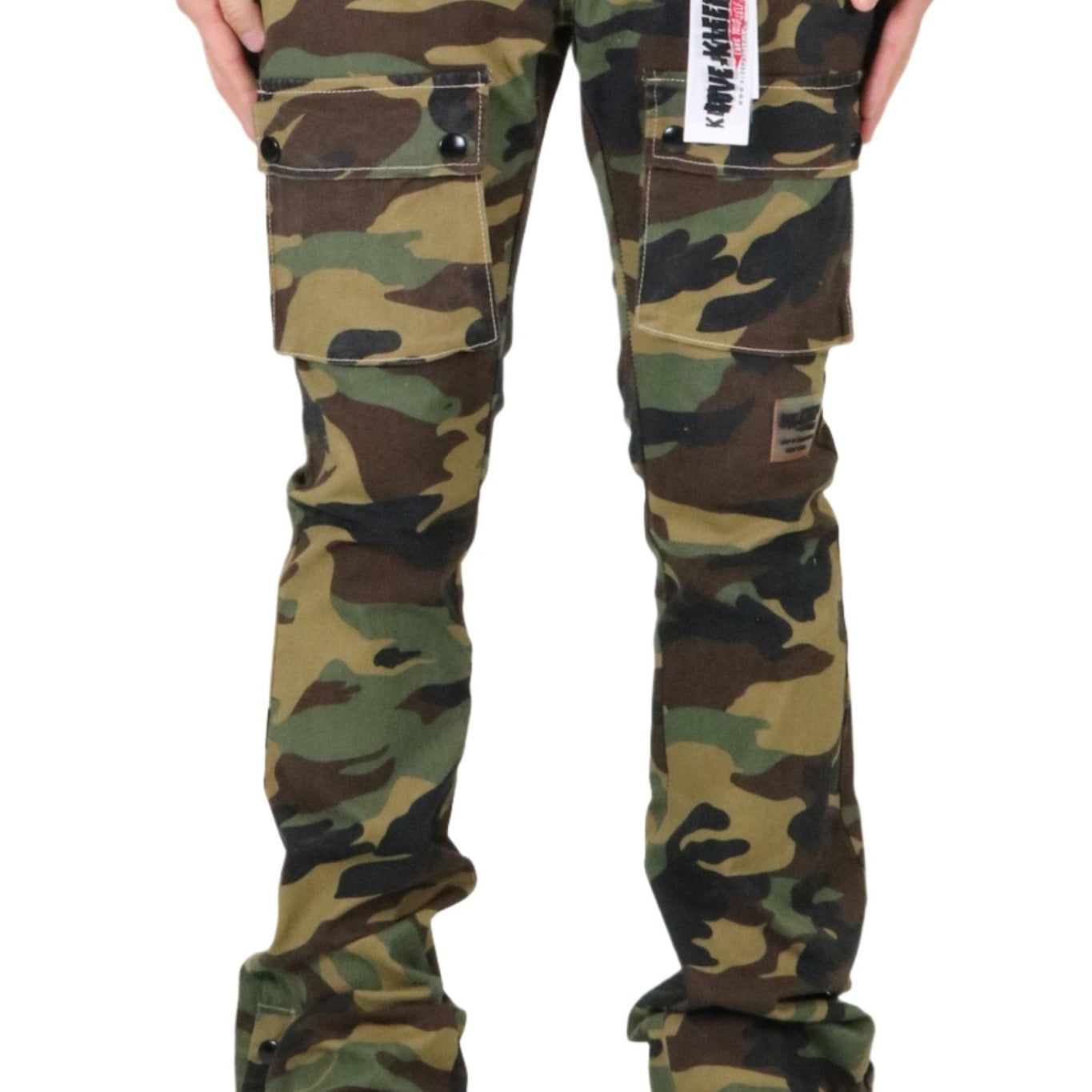 Veil Men's premium flare stacked twill cargo pant with multi functional pockets - Love to KleepMen's PantsKLEEPLove to Kleep