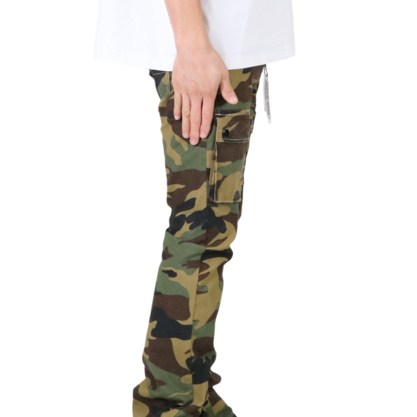 Veil Men's premium flare stacked twill cargo pant with multi functional pockets - Love to KleepMen's PantsKLEEPLove to Kleep