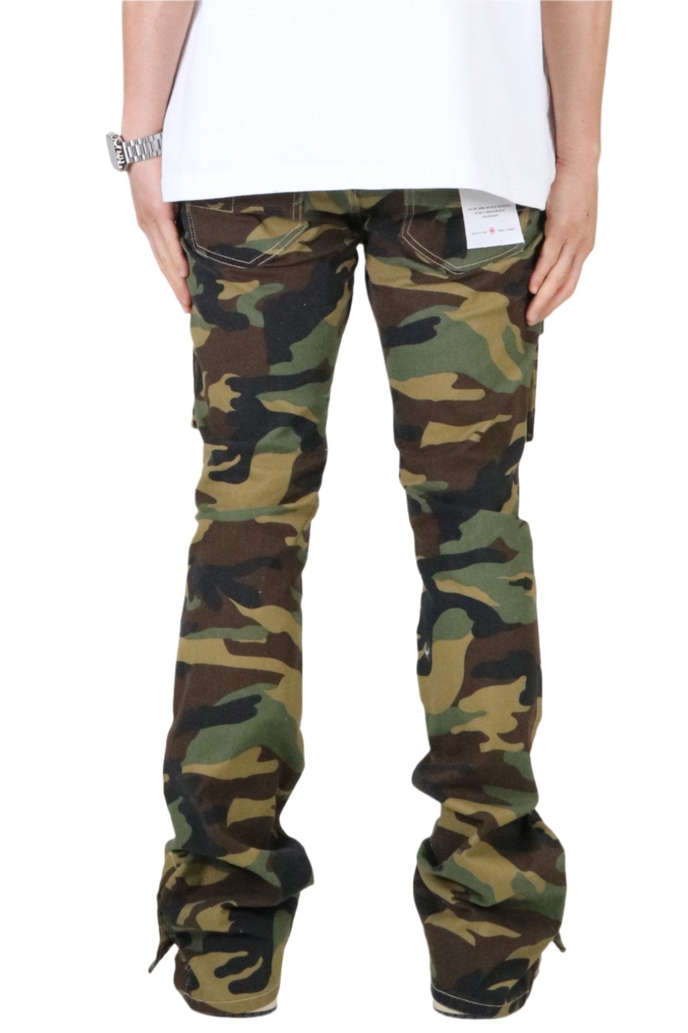 Veil Men's premium flare stacked twill cargo pant with multi functional pockets - Love to KleepMen's PantsKLEEPLove to Kleep