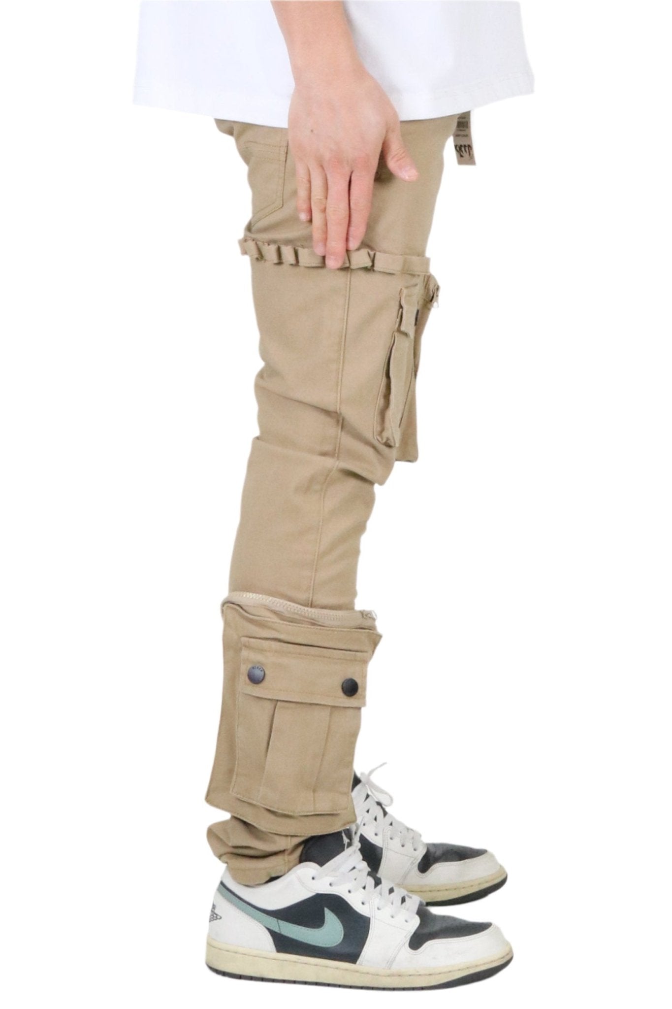 HEWIT Men's premium twill khaki cargo pants. - Love to KleepMen's PantsKLEEPLove to Kleep