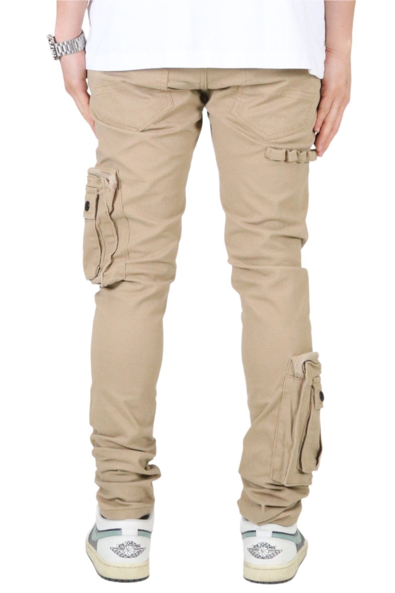 HEWIT Men's premium twill khaki cargo pants. - Love to KleepMen's PantsKLEEPLove to Kleep