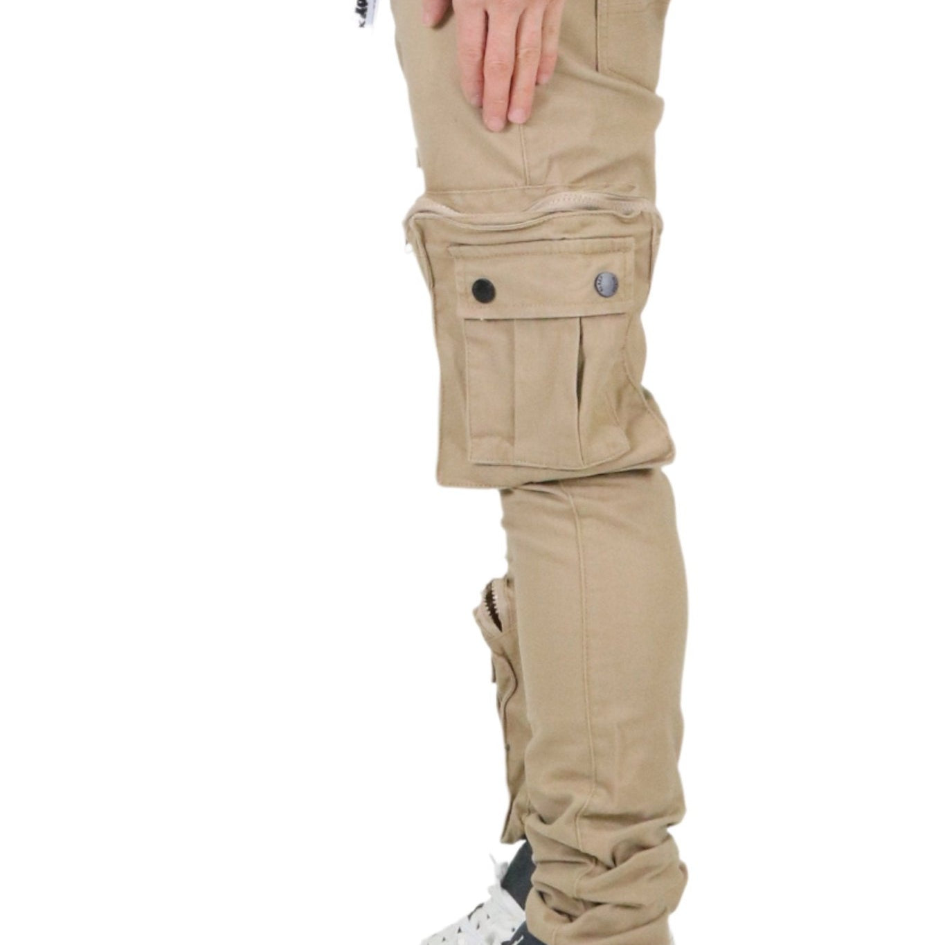 HEWIT Men's premium twill khaki cargo pants. - Love to KleepMen's PantsKLEEPLove to Kleep