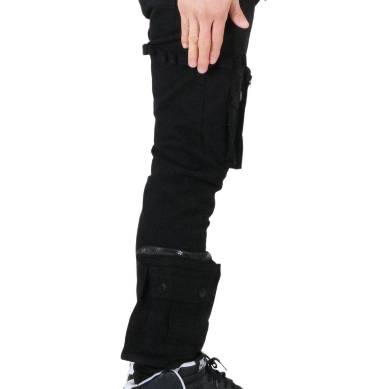 DOLCE Men's premium twill black cargo pants. - Love to KleepMen's PantsKLEEPLove to Kleep