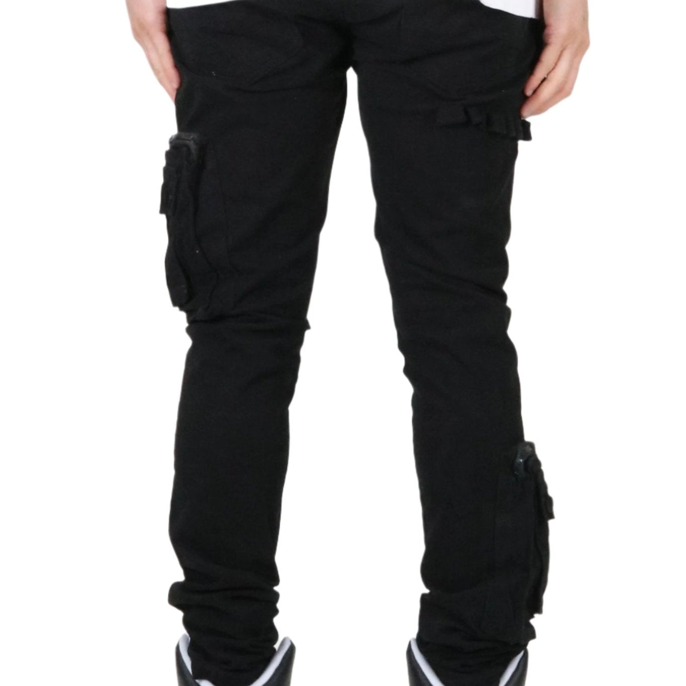 DOLCE Men's premium twill black cargo pants. - Love to KleepMen's PantsKLEEPLove to Kleep