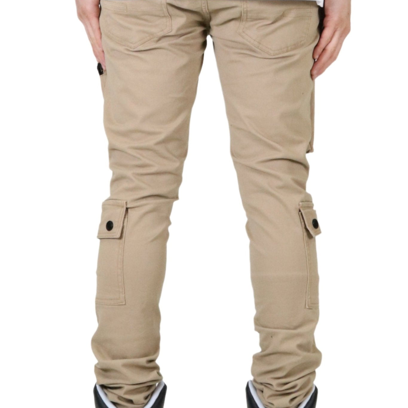 VENGE Men's premium twill khaki cargo pants. - Love to KleepMen's PantsKLEEPLove to Kleep