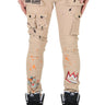 Bano Men's premium skinny twill cargo pants. - Love to KleepMen's PantsKLEEPLove to Kleep