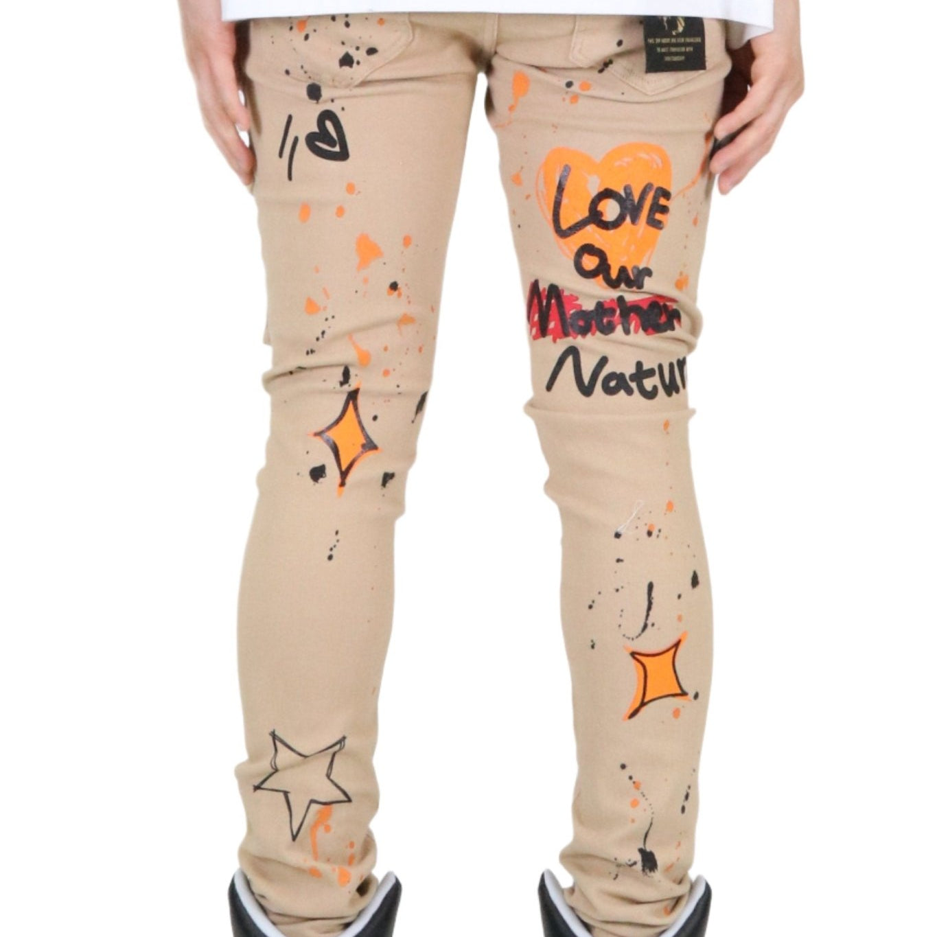 Bano Men's premium skinny twill cargo pants. - Love to KleepMen's PantsKLEEPLove to Kleep