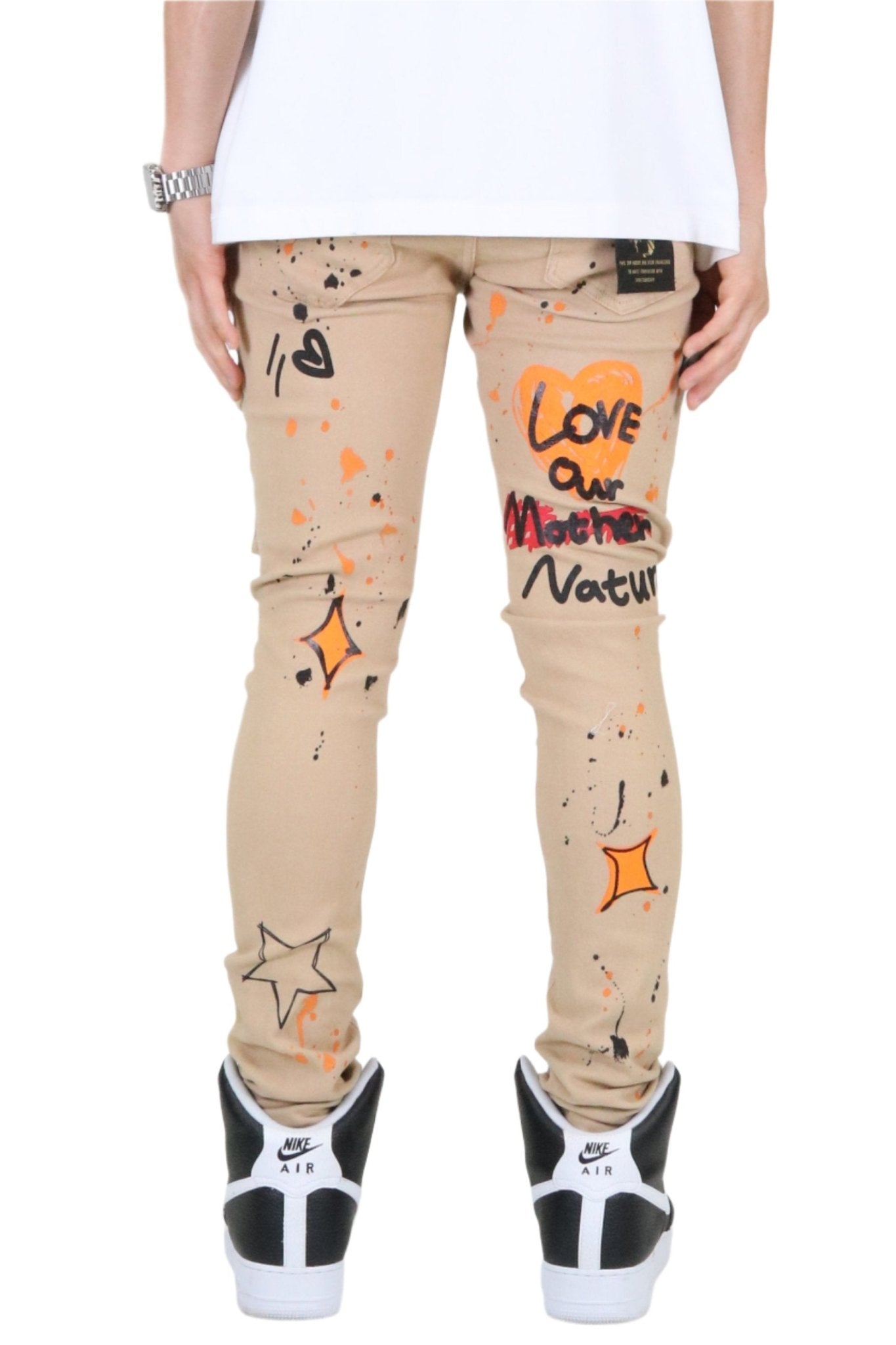 Bano Men's premium skinny twill cargo pants. - Love to KleepMen's PantsKLEEPLove to Kleep