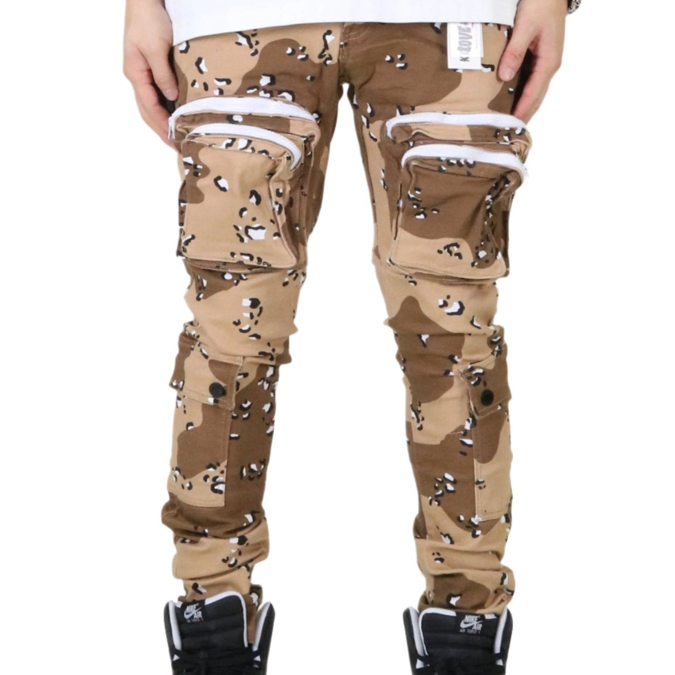 MONT Men's premium twill desert camo pattern cargo pants. - Love to KleepMen's PantsKLEEPLove to Kleep