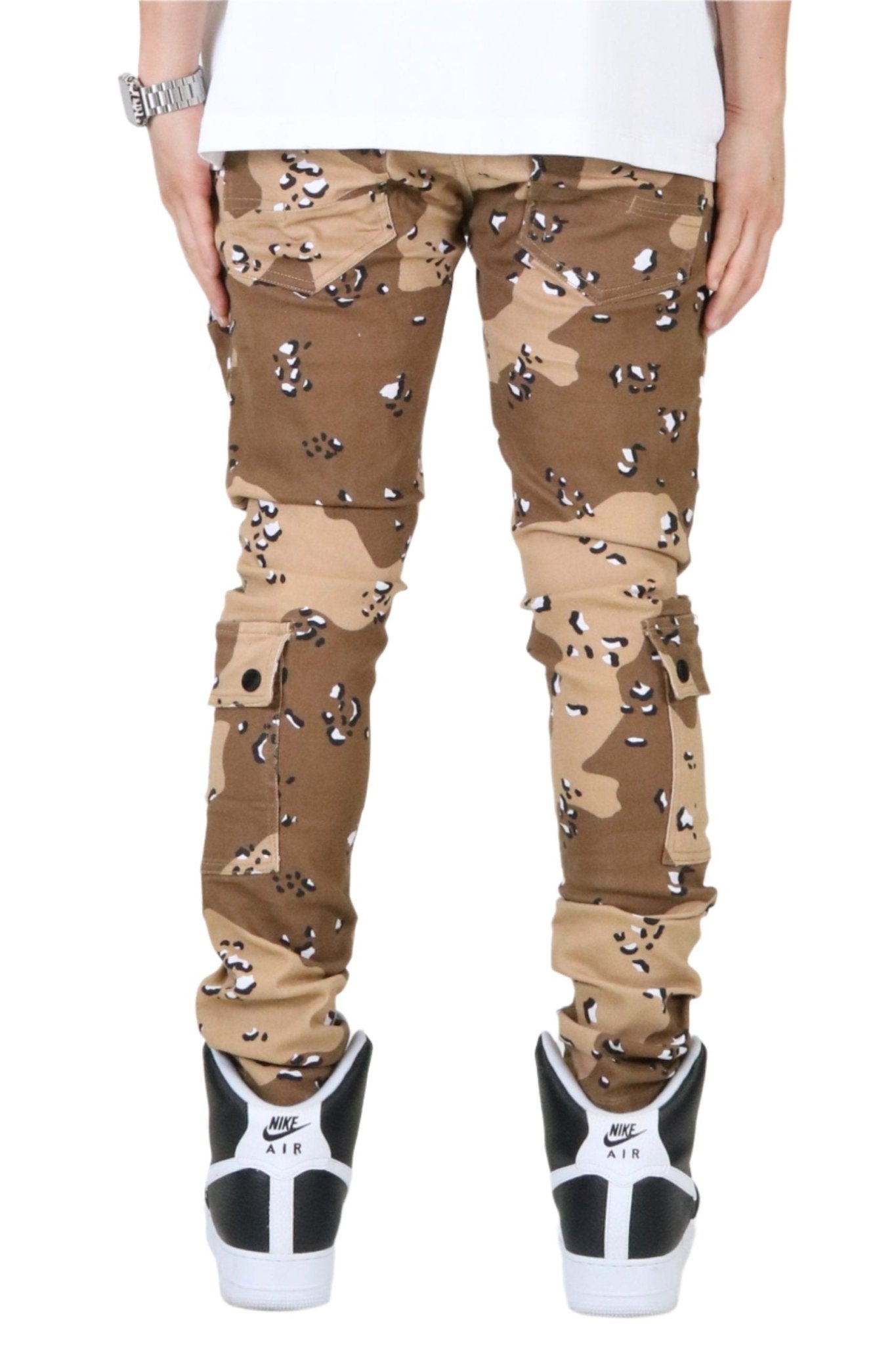MONT Men's premium twill desert camo pattern cargo pants. – Love
