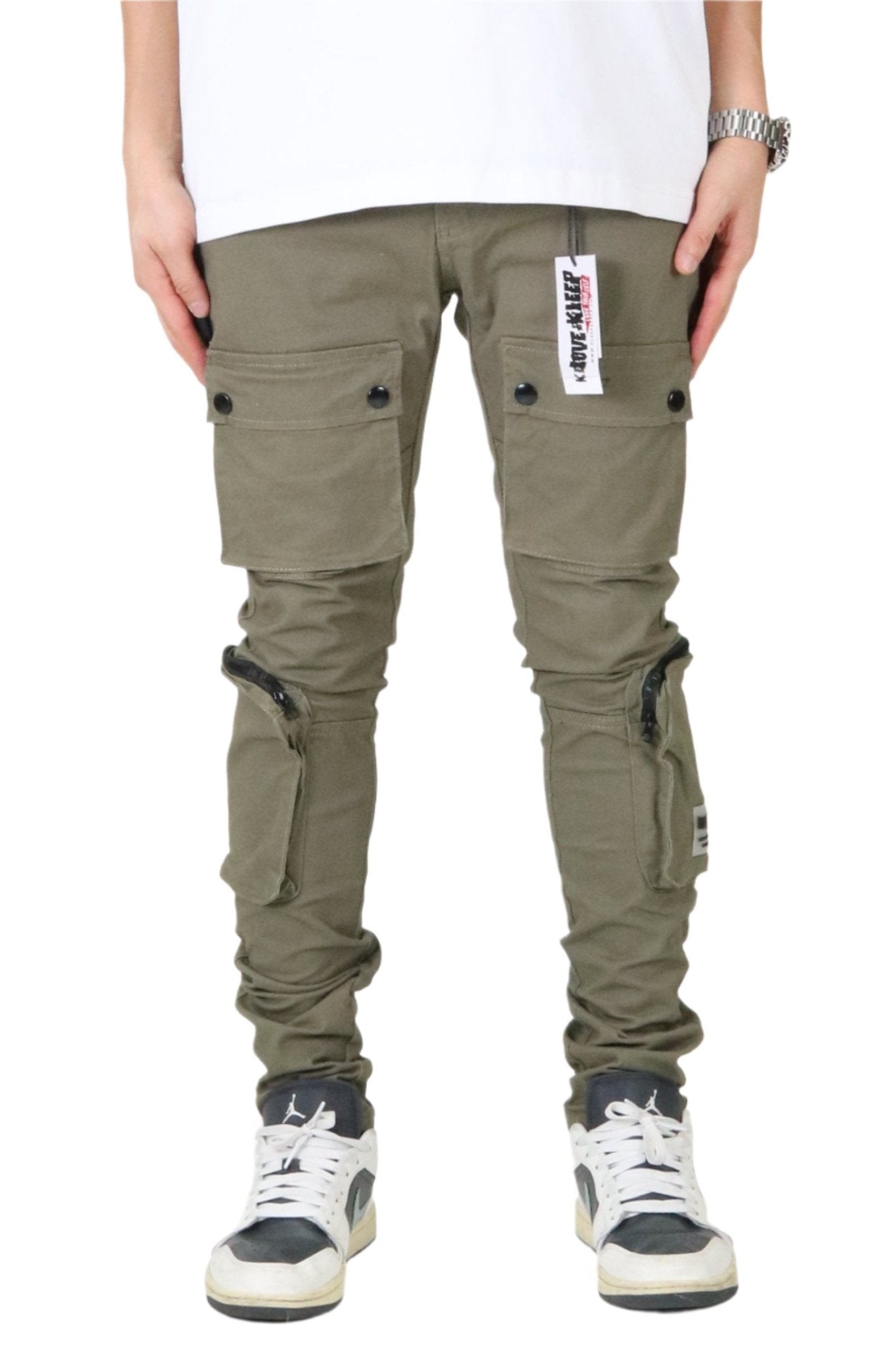 Verde Men's premium twill cargo pant with multi functional pockets - Love to KleepMen's PantsKLEEPLove to Kleep