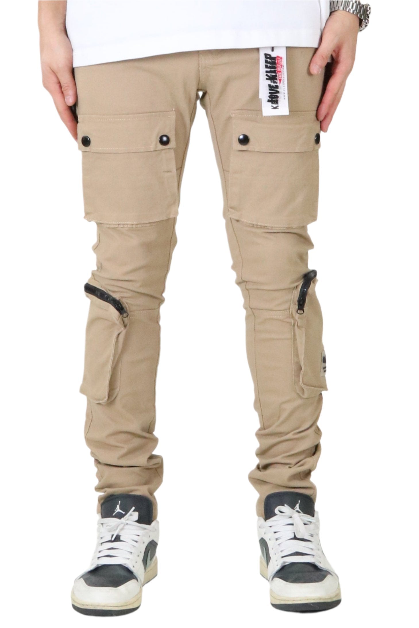 Brun Men's premium twill cargo pant with multi functional pockets - Love to KleepMen's PantsKLEEPLove to Kleep