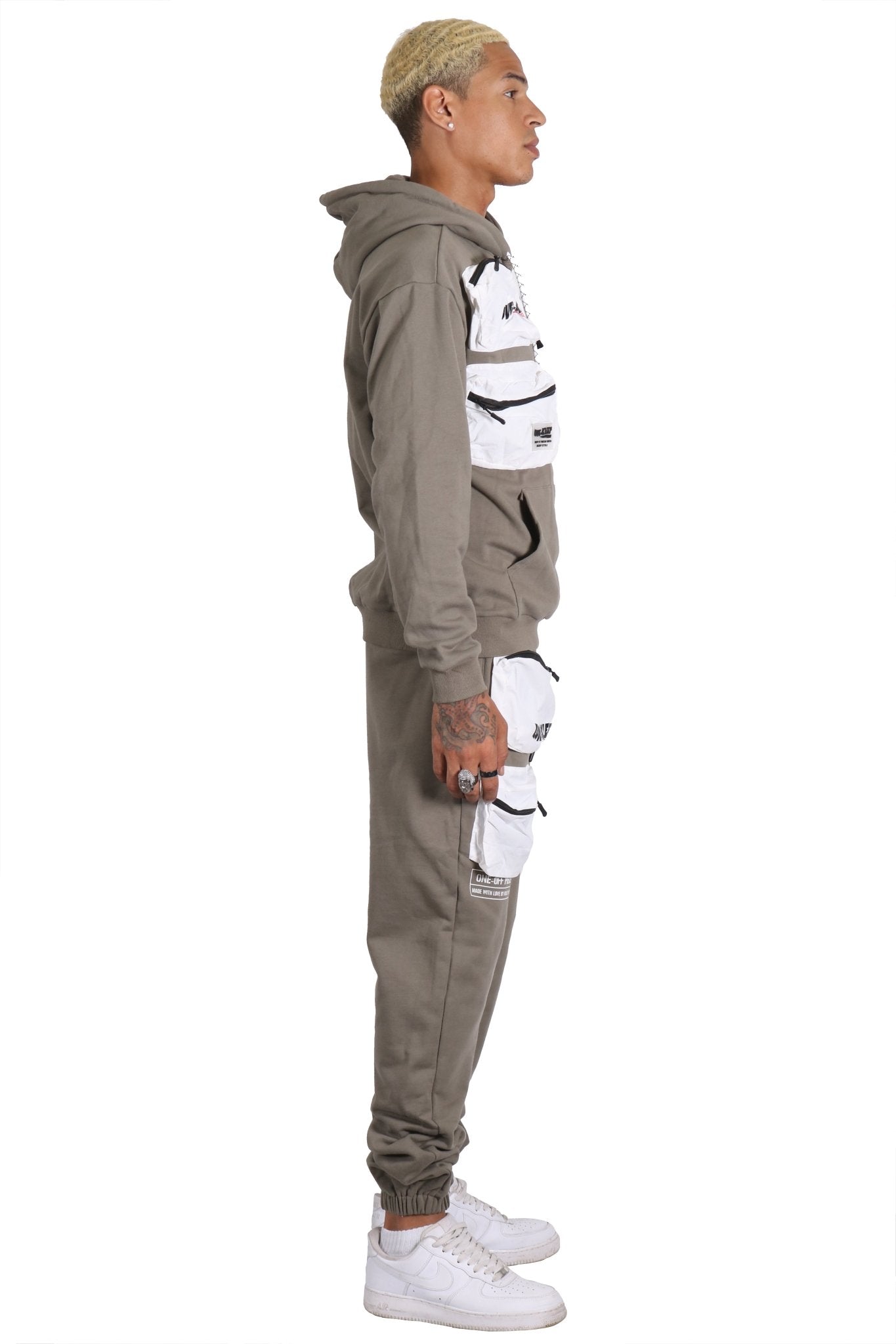 RAFFIA Men's Premium French Terry Jogger Pants with Multi 3D Pocket - Love to KleepMen's SweatpantsKLEEPLove to Kleep