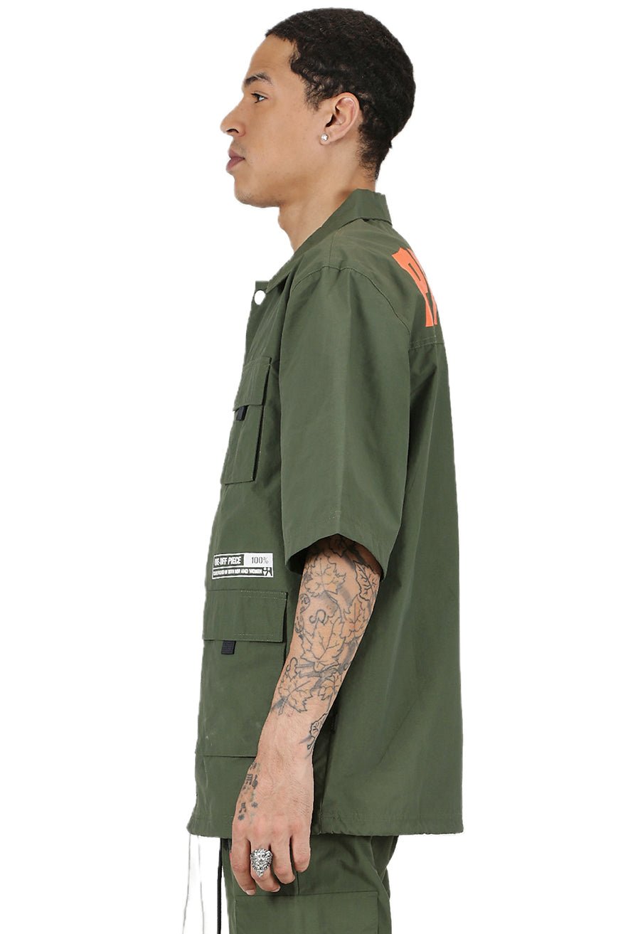 Anas Men's premium crispy nylon short sleeve coach jacket - Love to KleepMen's JacketKLEEPLove to Kleep